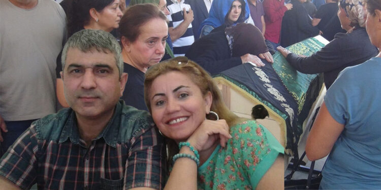 Kızlarının üniversite kaydını yaptırmaya giderken kazada ölen çift, toprağa verildi