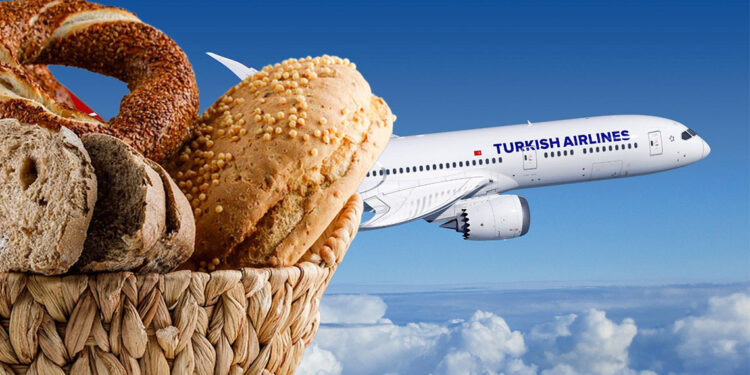 Dünyanın ilk ekmeği THY uçağında yolculara ikram edilecek