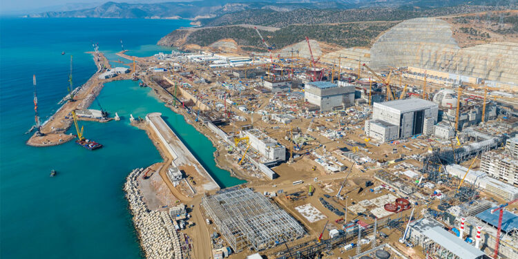 Akkuyu NGS reaktörlerinin güç üniteleri deniz suyu sıcaklığına göre uyarlanabilir