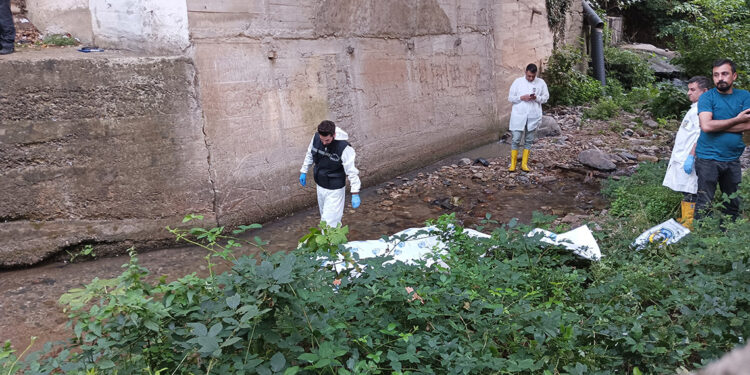3 gündür kayıp olarak aranırken, derede cesedi bulundu
