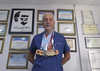 78 yaşındaki atletten, Balkan Şampiyonası’nda 17 birincilik