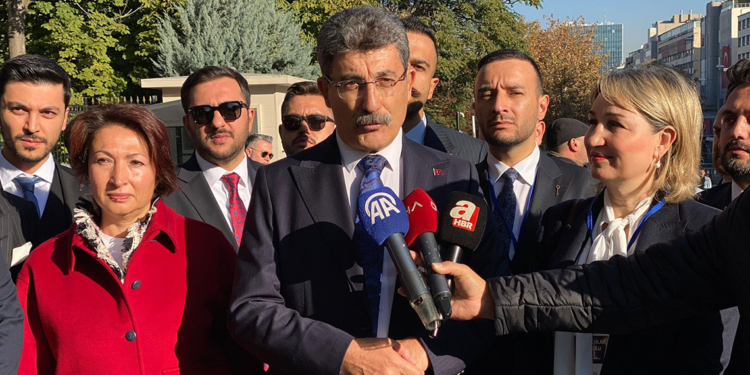 A Parti'nin kuruluş dilekçesi İçişleri Bakanlığı'na teslim edildi