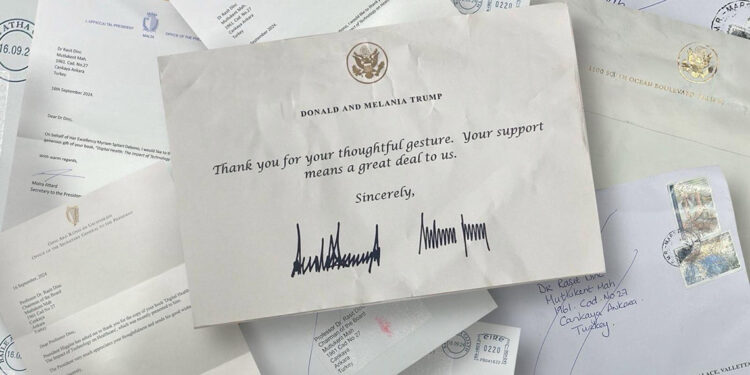 ABD Başkanı Trump'tan ‘Dijital Sağlık’ kitabına teşekkür