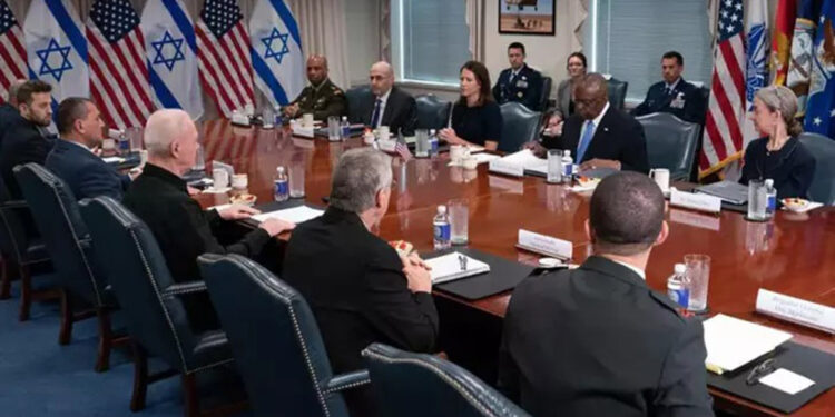 ABD Savunma Bakanı Austin, İsrailli mevkidaşı Gallant ile görüştü