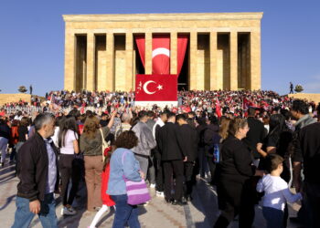 Anıtkabir'de Cumhuriyet Bayramı coşkusu