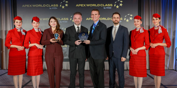 Türk Hava Yolları dördüncü kez ‘World Class’ ödülüne layık görüldü