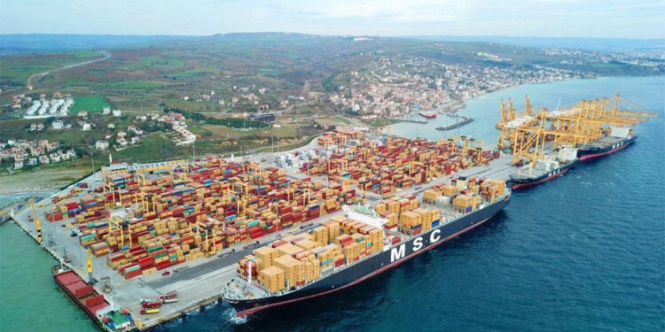 Limanlarda elleçlenen yük miktarı yüzde 1,5 arttı