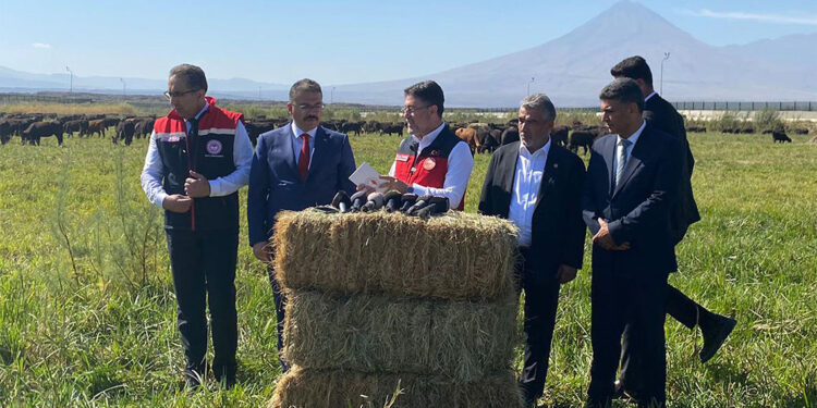 Türkiye'nin kırmızı et ithalatını bitirmek istiyoruz