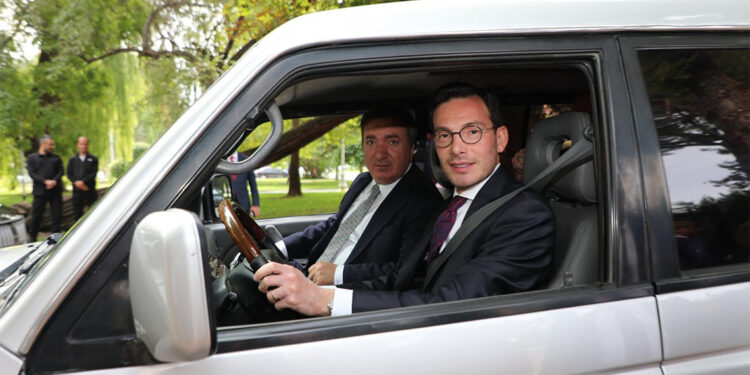 Recep Yazıcıoğlu'nun makam aracında duygusal anlar