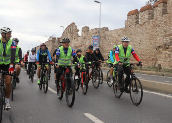 6. Tarihi Yarımada Bisiklet turunda pedal çevirdiler