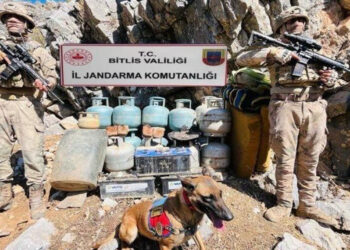 PKK'lı teröristlerin kullandığı yaşam malzemesi ele geçirildi