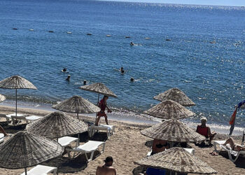 Bodrum'da sarı yaz hareketliliği