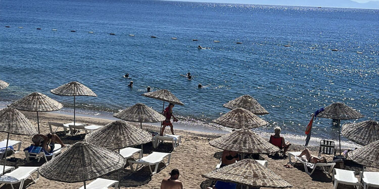 Bodrum'da sarı yaz hareketliliği