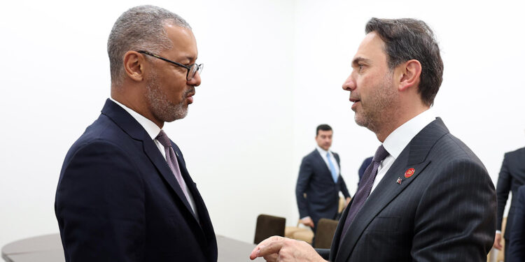 Bakan Bayraktar, Demokratik Kongo Maden Bakanı ile görüştü