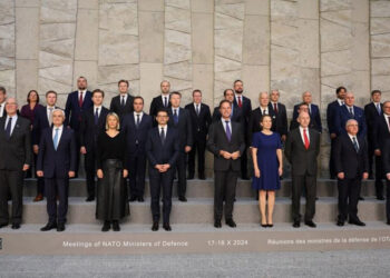 Bakan Güler, NATO Toplantısı aile fotoğrafı çekimine katıldı