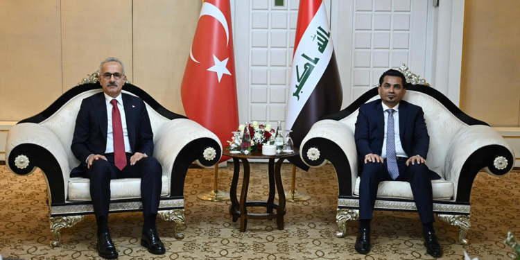 Bakan Uraloğlu, Irak Ulaştırma Bakanı Rezzak es-Sadavi ile görüştü