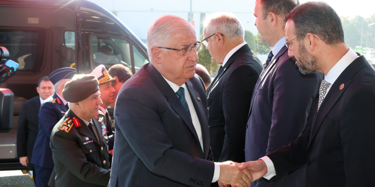 Bakanlar Güler ve Bolat'tan TUSAŞ'a taziye ziyareti