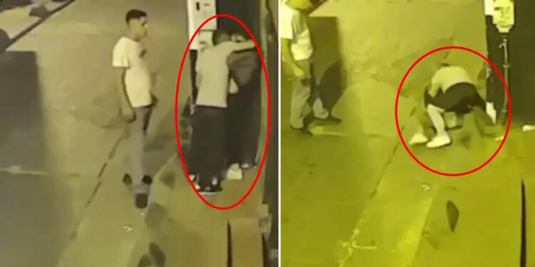 Beyoğlu'nda taciz dehşeti kamerada