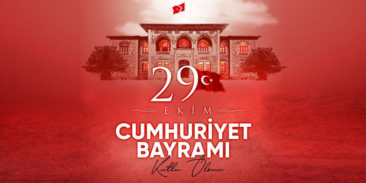 Cevdet Yılmaz, Cumhuriyet'in ilanının 101'inci yıl dönümünü kutladı