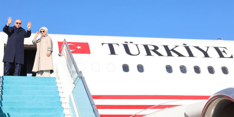 Cumhurbaşkanı Erdoğan Kazan'a gitti