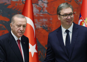 Erdoğan, Aleksandar Vucic ile görüştü