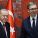 Erdoğan, Aleksandar Vucic ile görüştü