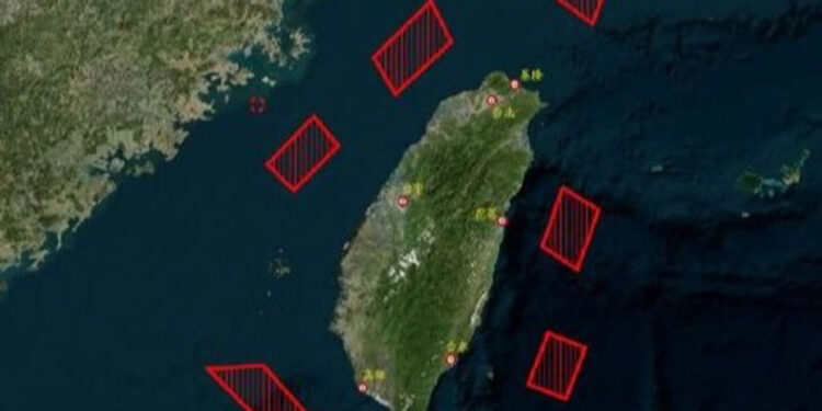 Çin, Tayvan çevresinde askeri tatbikat başlattı