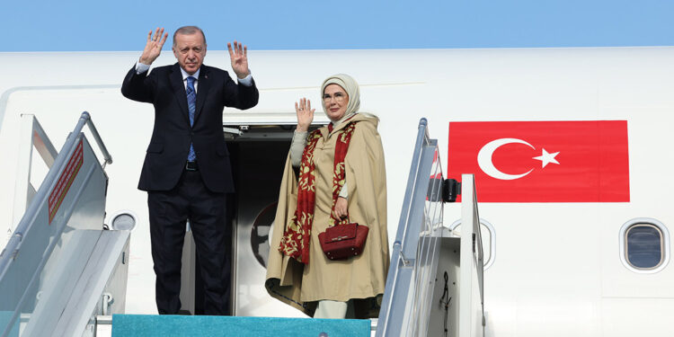 Cumhurbaşkanı Erdoğan Arnavutluk'a gitti