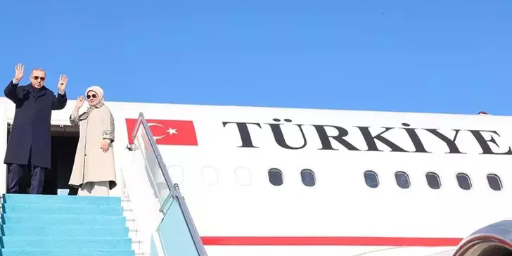 Cumhurbaşkanı Erdoğan Tataristan'dan ayrıldı