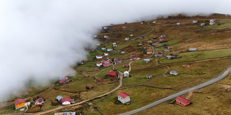 Doğu Karadeniz'de sonbahar manzaraları