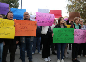 Edirne'de, Yenidoğan Çetesi protestosu