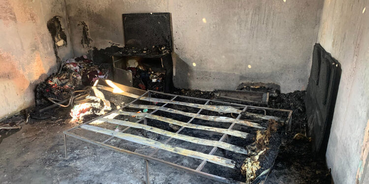 Elektrikli ısıtıcıdan çıkan yangında 3 kardeş öldü