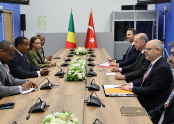Erdoğan, Kongo Cumhuriyeti Devlet Başkanı Nguesso ile görüştü