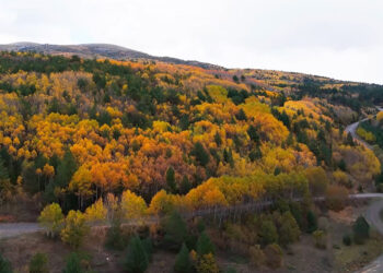 Erzincan'da sonbahar güzelliği