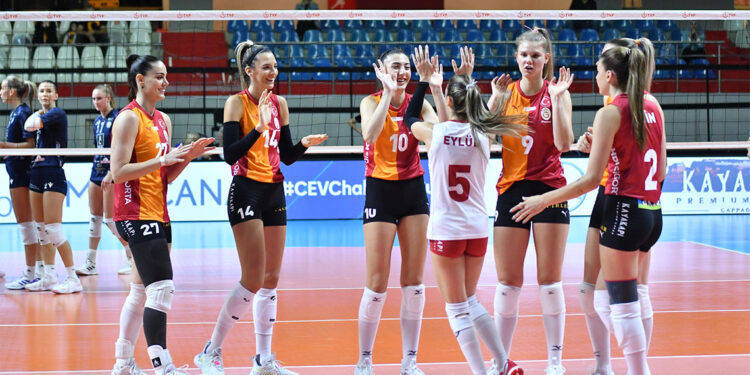 Galatasaray Daikin CEV Challenge Kupası'na galibiyetle başladı