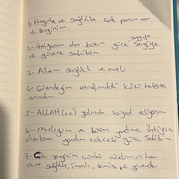 Gökdelenden düşerek ölen Semanur'un notları ortaya çıktı
