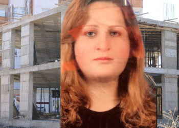 İnşaatta asansör boşluğuna düşen kadın toprağa verildi