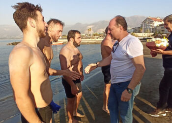 4'üncü İskenderun Körfezi Açık Deniz Yüzme Maratonu tamamlandı