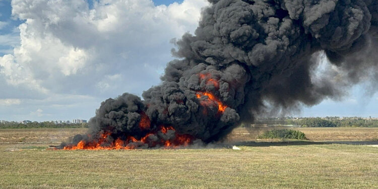 Havalimanında 'Kaza Kırım ve Yangınla Mücadele Tatbikatı'