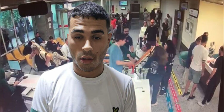 Sedyede geldiği hastaneden hırsızlık yaparak kaçtı