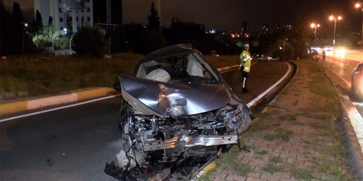 İstanbul'da aşırı hız kazaları