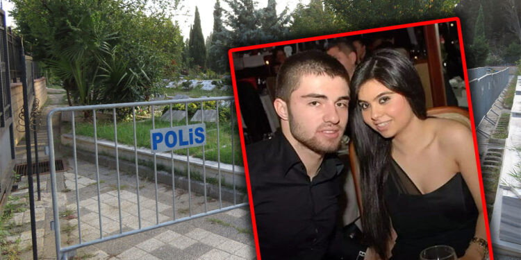 Cem Garipoğlu'nun mezarının etrafında bariyerli önlem