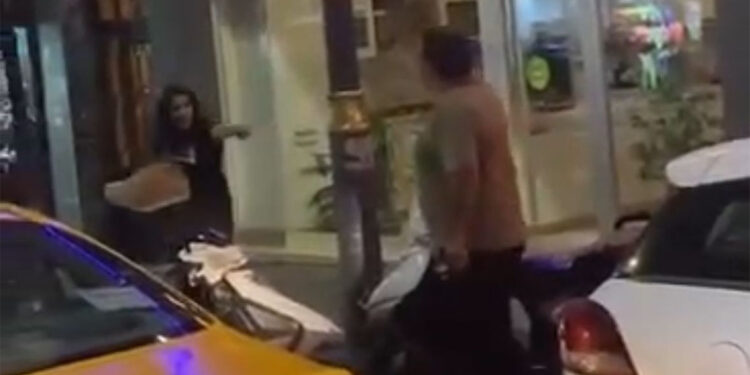 Şişli'de taksici ile kadın yolcu arasında ücret tartışması