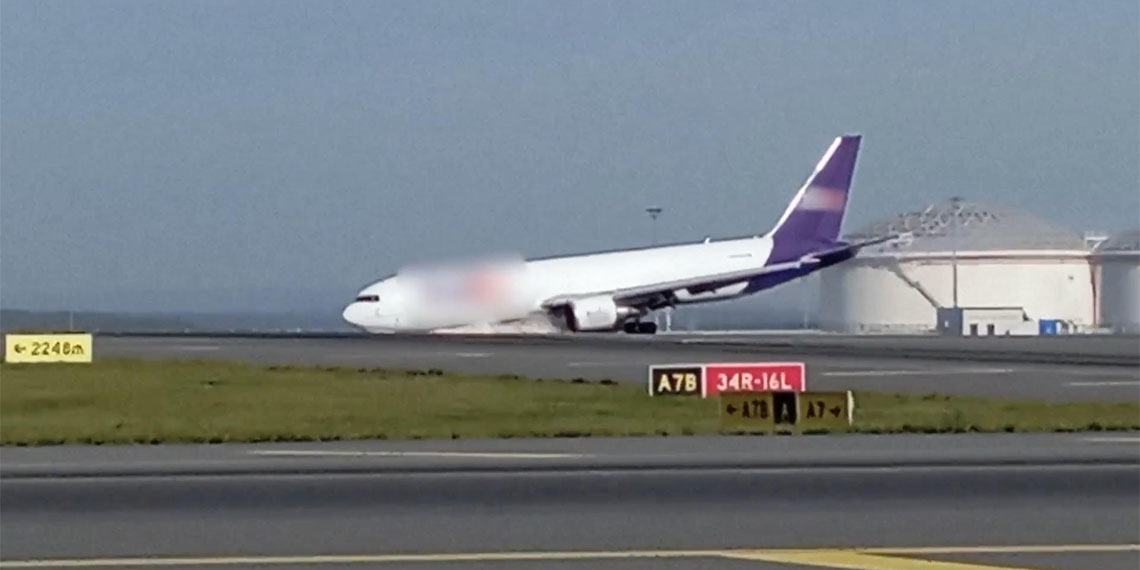 İstanbul Havalimanı İşletmecisi İGA, Mayıs ayında iniş takımları açılmayınca gövde üzerine iniş yapmak zorunda kalan kargo uçağı kazasının belgeselini yayımladı.