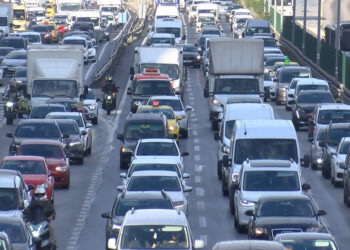İstanbul'da yağmur trafiği