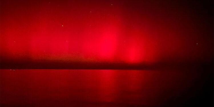 Kuzey ışıkları Karadeniz'de gözlendi