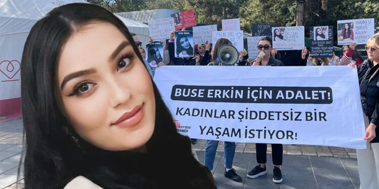 Kayseri'de babasının öldürdüğü Buse için kadınlardan 'adalet' eylemi