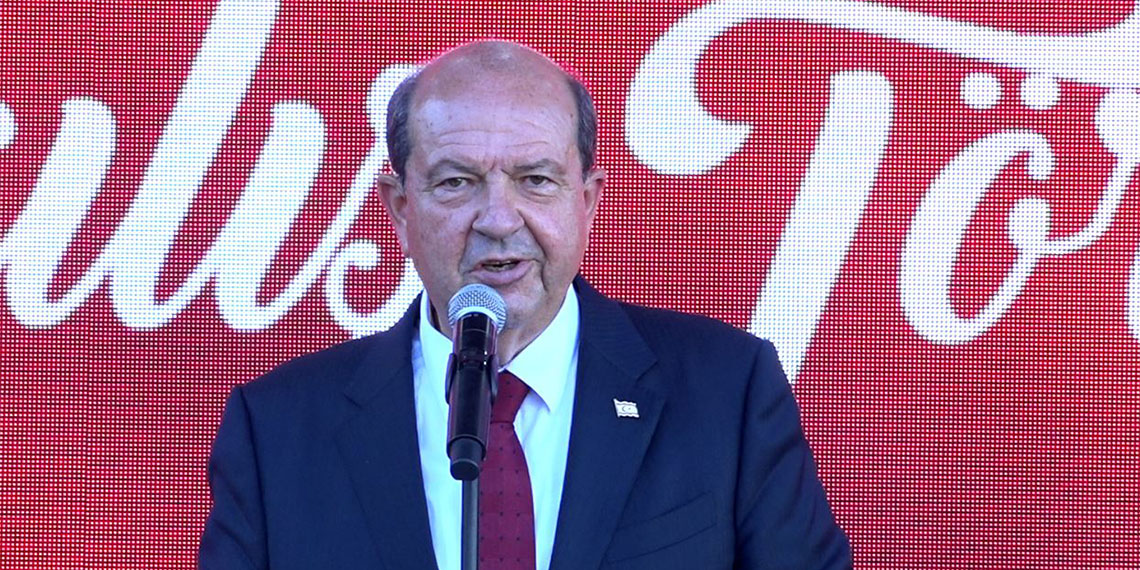 Kuzey Kıbrıs Türk Cumhuriyeti (KKTC) Cumhurbaşkanı Ersin Tatar, "KKTC güçlenerek yoluna devam edecektir. Bundan kimsenin şüphesi olmasın" dedi.