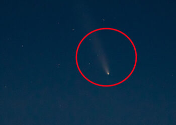 Kuyruklu yıldız Tsuchinshan-Atlas, Tekirdağ'da görüntülendi
