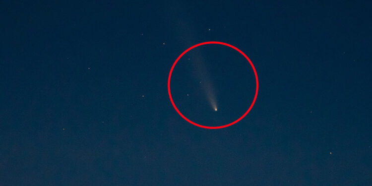 Kuyruklu yıldız Tsuchinshan-Atlas, Tekirdağ'da görüntülendi